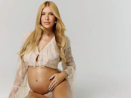 Na reta final da gestação, Lore Improta relata dificuldade: “Tive que tomar açaí”