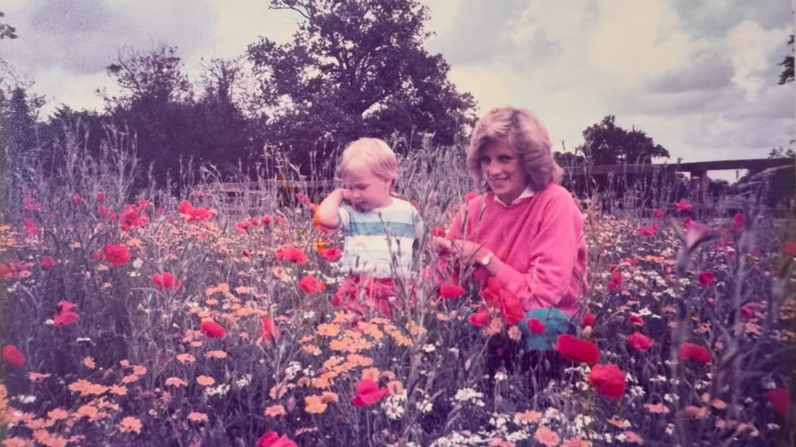 Príncipe William emociona seguidores com foto rara da princesa Diana