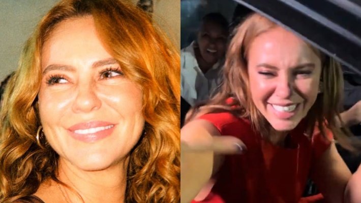 "Nunca vi tanta p*ca junto": A frase polêmica de Paolla Oliveira ao ser abordada por fãs na porta da Globo; veja vídeo