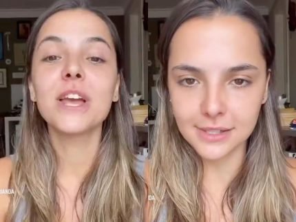 Professora acusa casal de influenciadores de deixar roupas sujas de cocô do filho em mochila