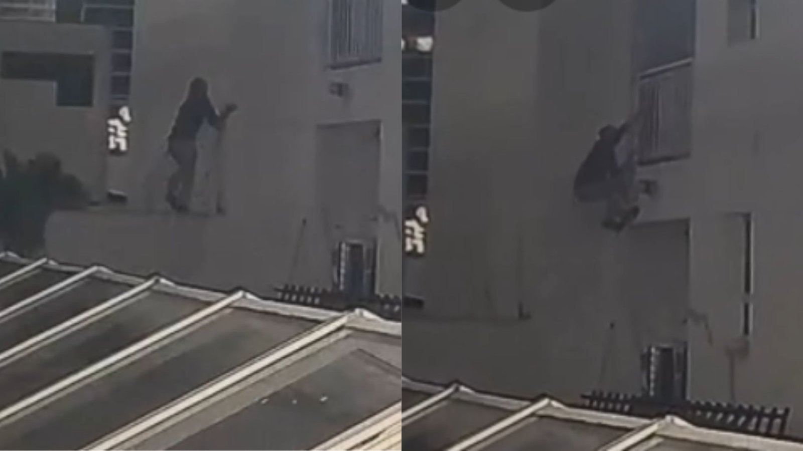 VÍDEO: 'Homem-Aranha' escala prédio para invadir apartamento e viraliza