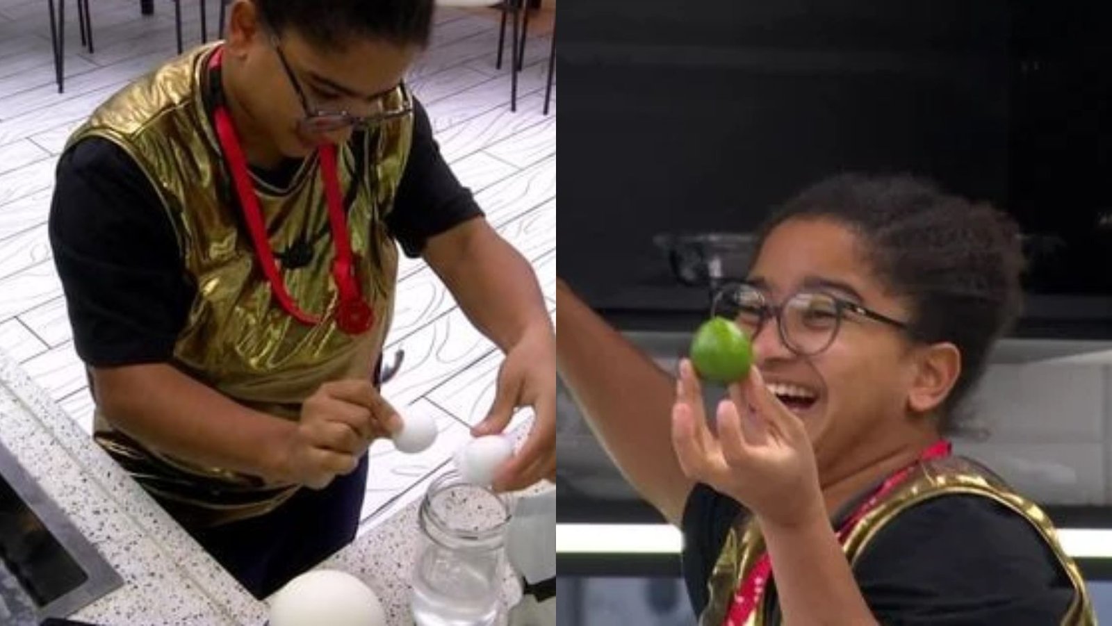 Milena prepara 'suco batizado' após roubo de comida e leva chamada da produção do BBB 26: “Maldita, Vagab*nda”