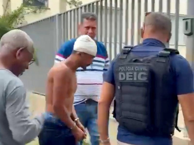 Suspeito de sequência de roubos de celulares contra cinco pessoas é preso em Eunápolis