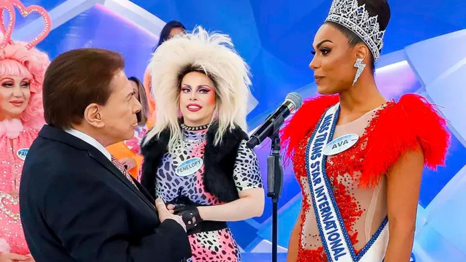 Vídeo de Silvio Santos com mulher trans viraliza após falas de Ratinho contra Erika Hilton; ASSISTA