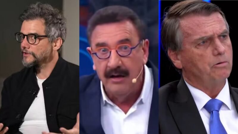 VEJA VÍDEO! Ratinho ataca Wagner Moura em defesa de Bolsonaro: "cala tua boca porra"
