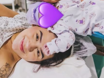 Rayne Luiza, ex-esposa de Pedro do “BBB26”, celebra nascimento da primeira filha