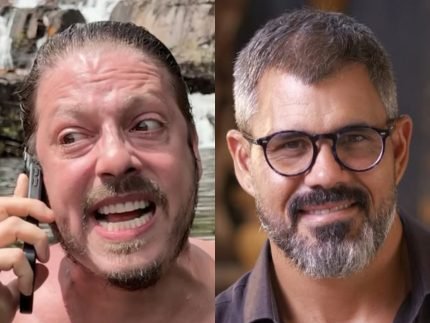 Fábio Porchat ironiza Juliano Cazarré e debocha de curso para “fortalecer homens”