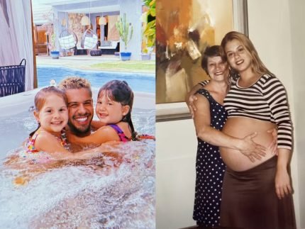 Web aponta semelhança entre Maria Flor, filha de Zé Felipe e Virginia, com a avó Poliana