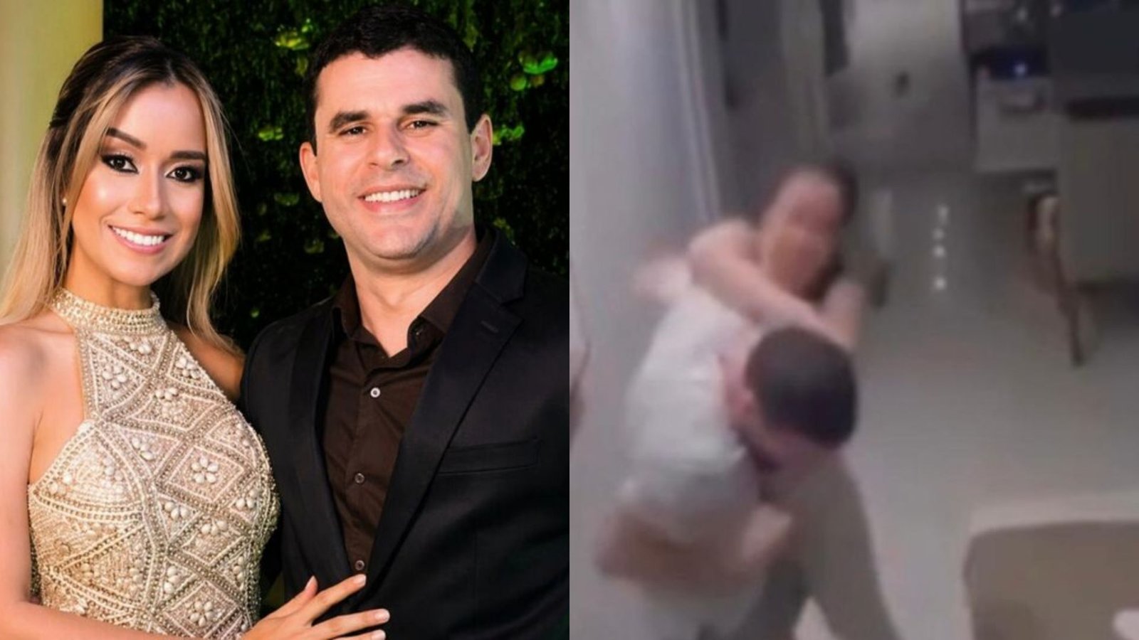 Após relatar agressões, influenciadora é flagrada batendo no marido na frente da filha; ASSISTA