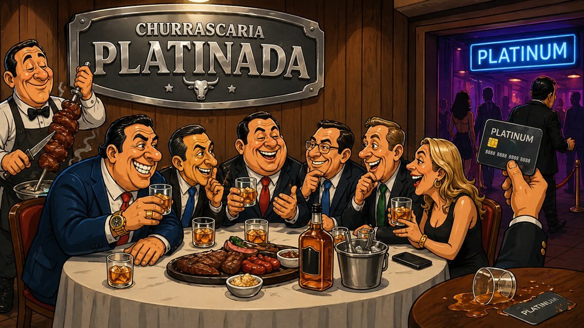 Na Sombra do Poder: Churrascaria Platinada