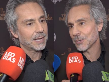 Alexandre Nero revela ser uma pessoa tímida e elogia Silvio Santos no “Troféu Imprensa”