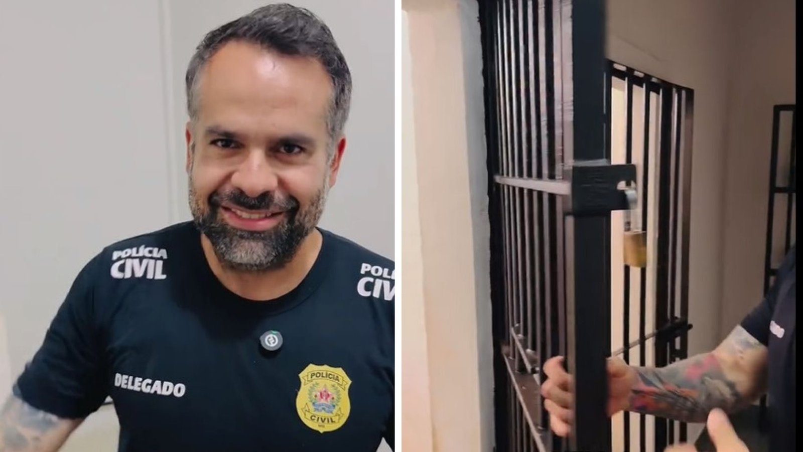 VIRALIZOU: Delegado apresenta as acomodações de “hotel 5 estrelas” da polícia; assista