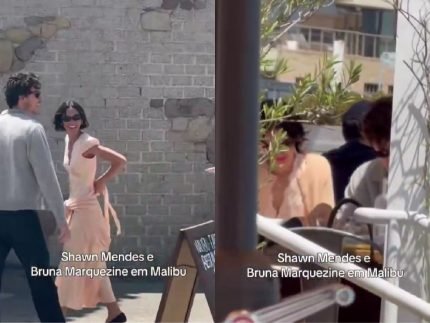 Discretos, Bruna Marquezine e Shawn Mendes são vistos juntos em Malibu