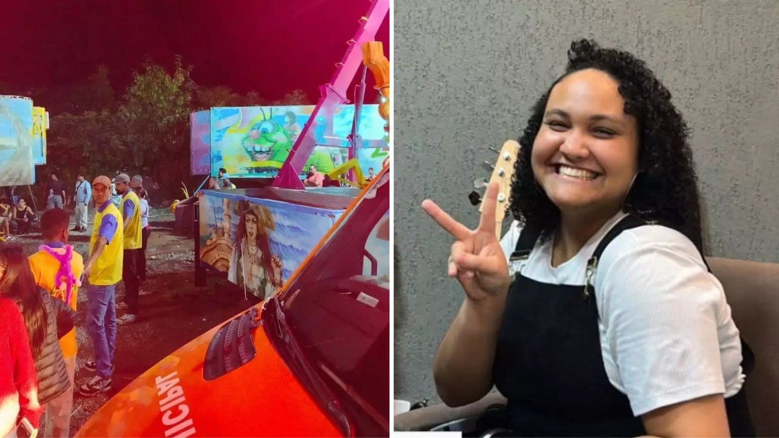 TRAGÉDIA! Cantora gospel morre após cair de brinquedo em parque de diversão
