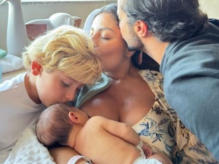 Thammy Miranda compartilha primeira foto do segundo filho: “Amor que transborda”