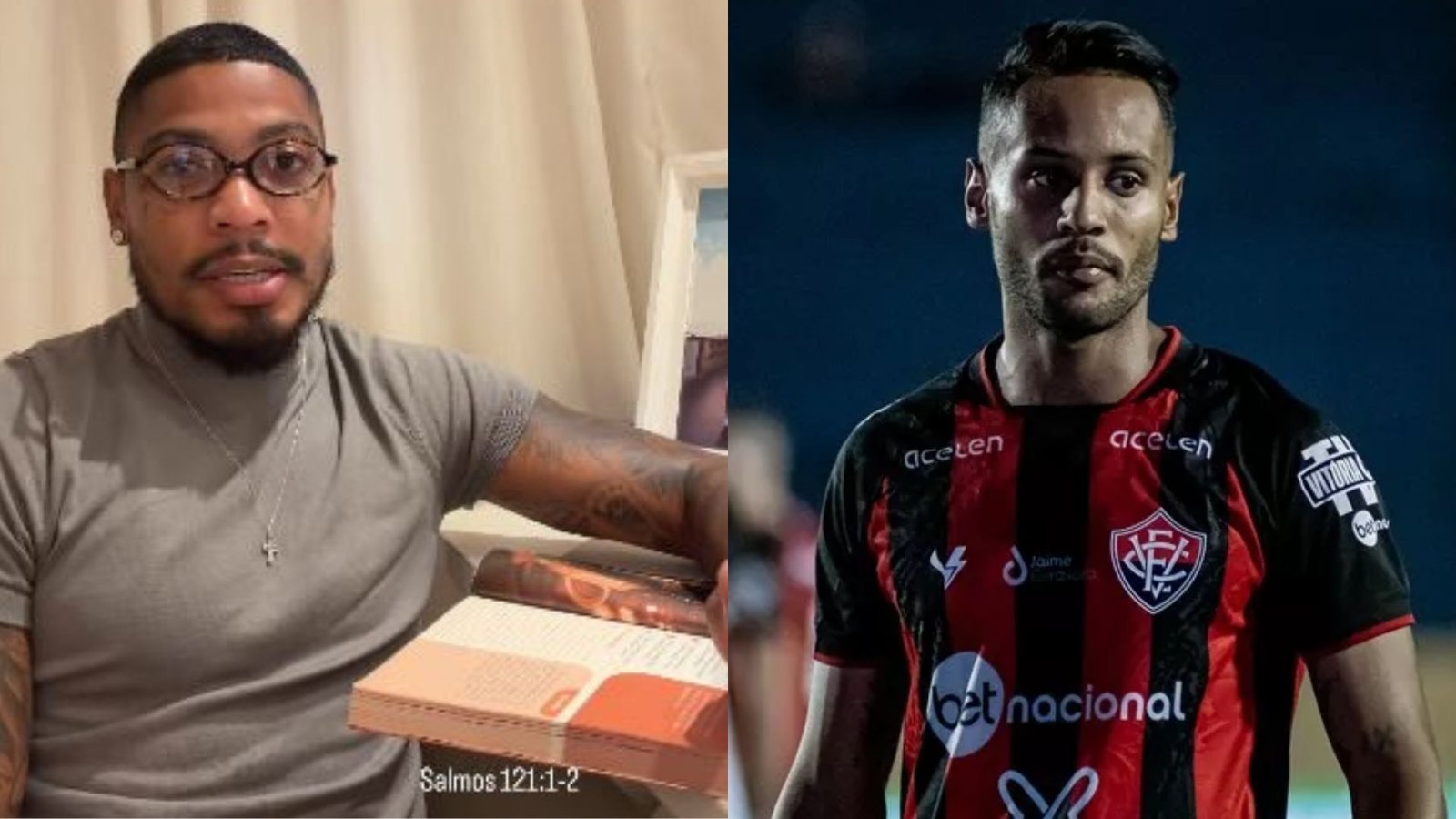 Novo Pastor? Marinho é comparado com ex-Vitória após ‘evangelizar’ nas redes sociais; entenda