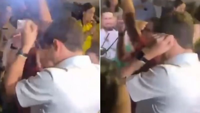 João Campos é flagrado guardando cordão de ouro durante evento em bairro popular e vídeo viraliza; assista