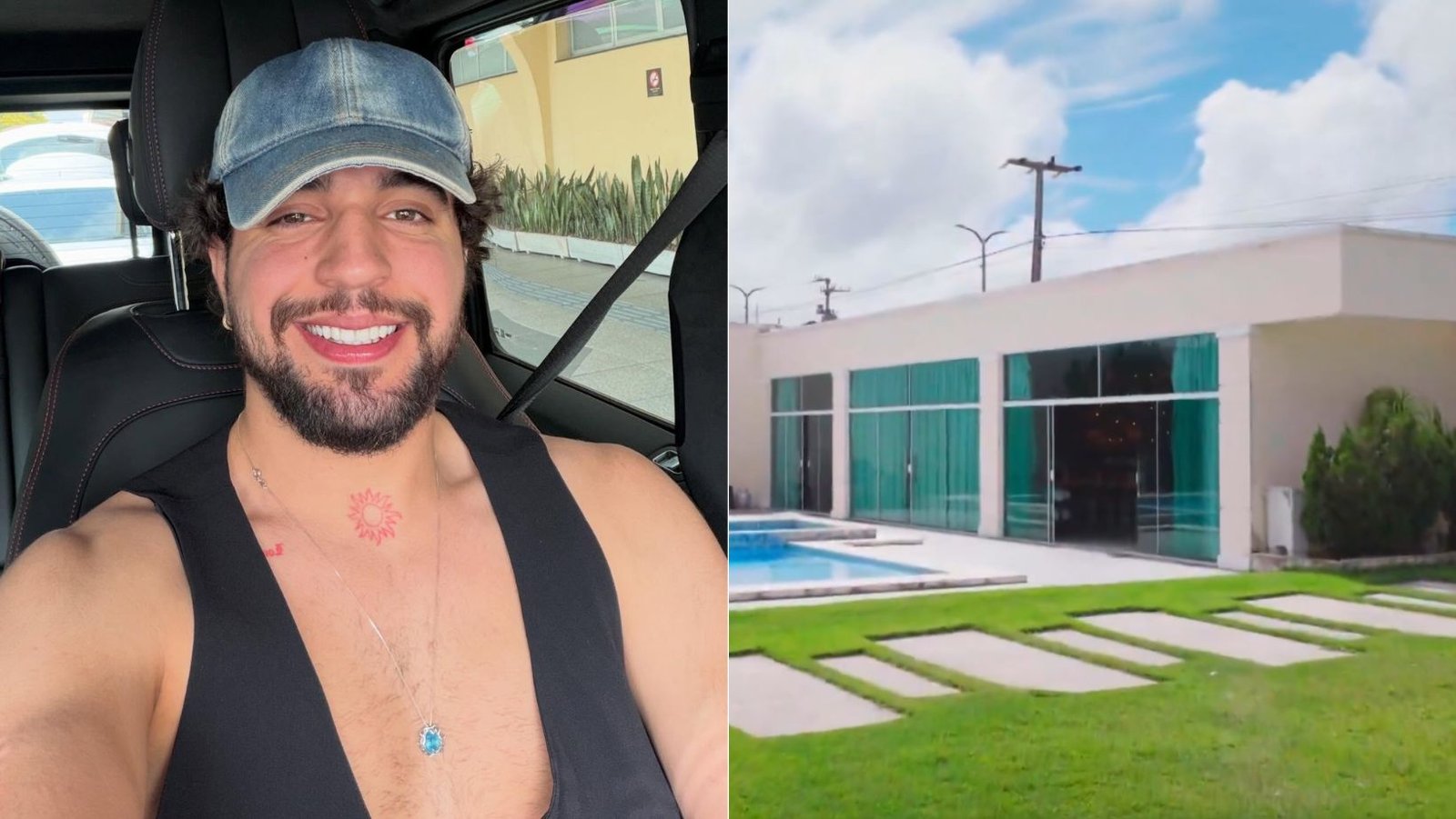 Nattan abre mansão no interior e mostra detalhes do imóvel de luxo no Nordeste; veja vídeo