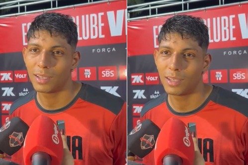 Zé Vítor projeta próximos jogos no Barradão: "Pontapé pra mais três vitórias dentro de casa"