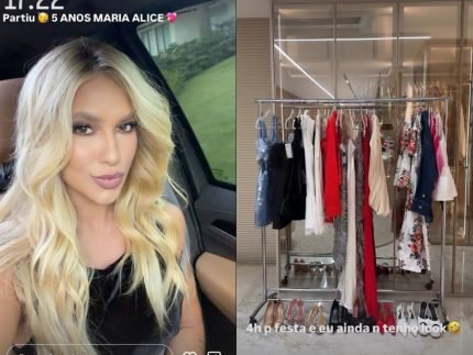 Look milionário? Virginia aposta em visual de luxo para festa de 5 anos da filha
