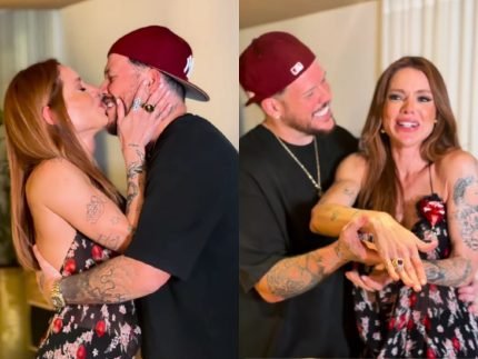 Ferrugem surpreende esposa com pedido de casamento: “Como ela sempre quis”