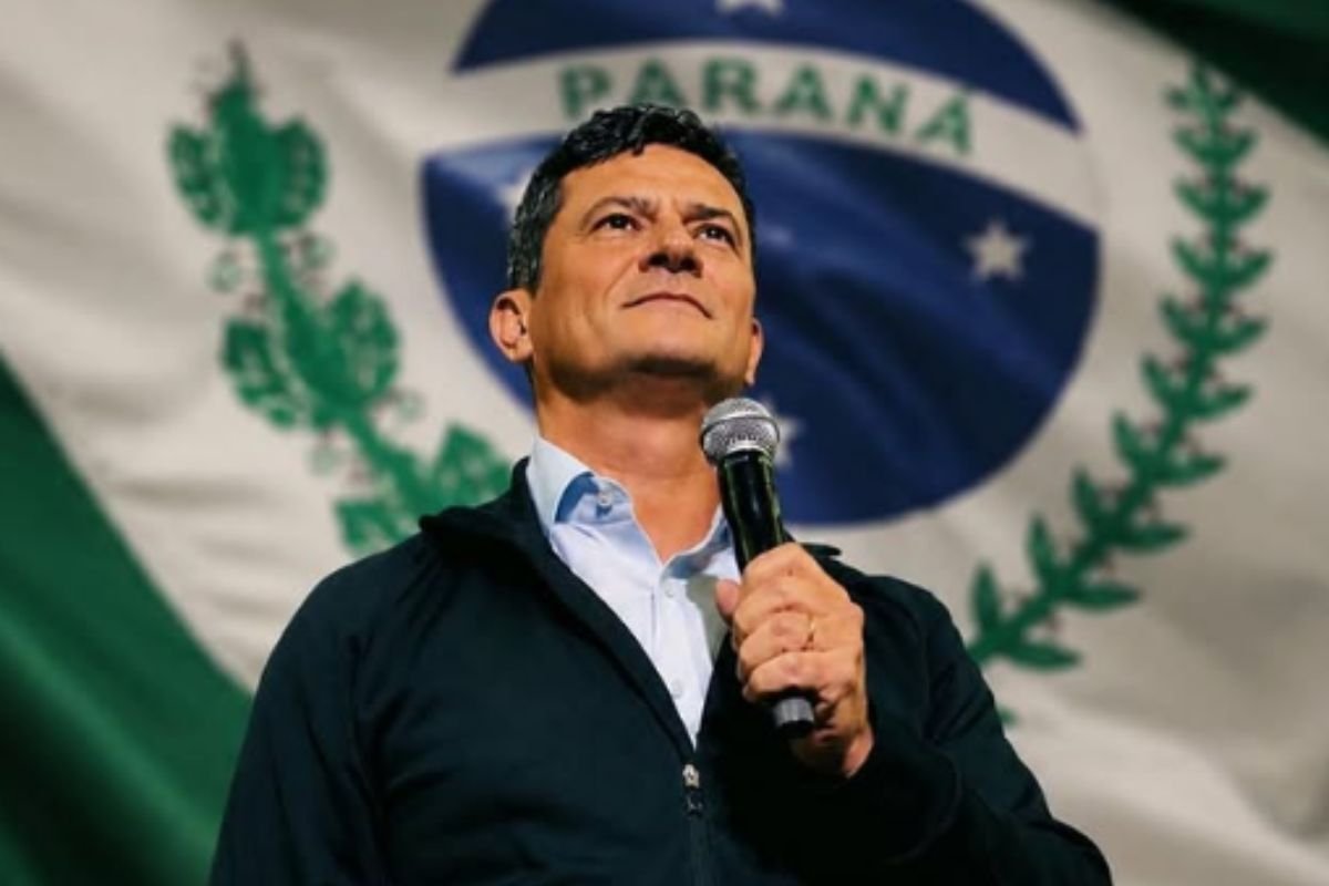 Sérgio Moro lança pré-candidatura a governador do Paraná ao lado de Flávio Bolsonaro