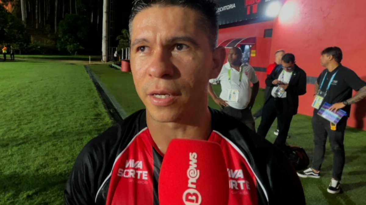 Osvaldo celebra os dois gols contra o ABC e comenta sobre futuro no clube: "Já tô com saudade"