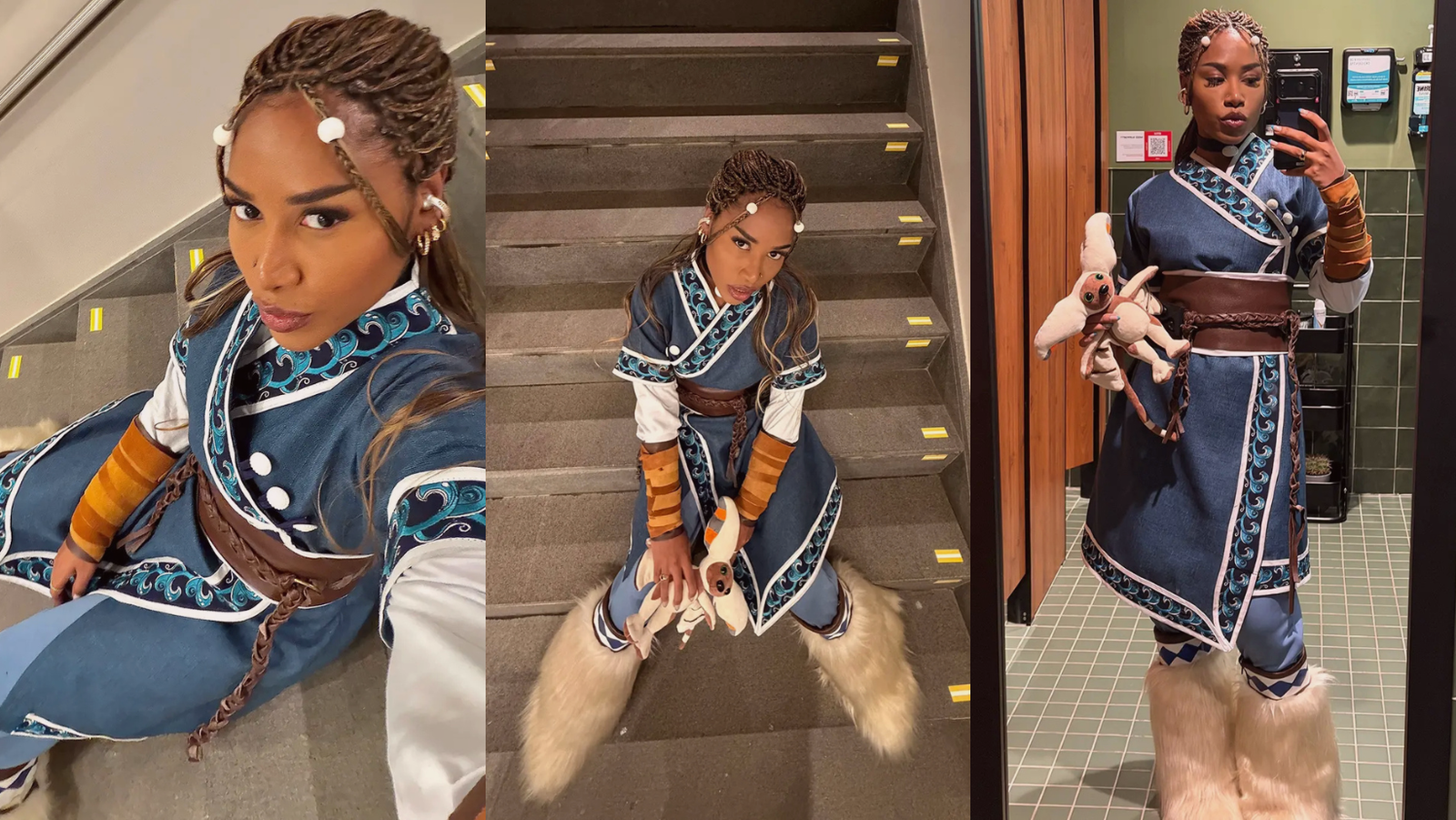 Ebony vira Katara em ação da Netflix e recapitula 1ª temporada de Avatar com gírias da internet