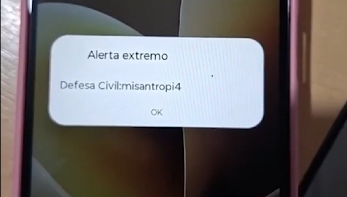 Defesa Civil anuncia medidas após alerta extremo de 'misantropia' assustar moradores de várias capitais