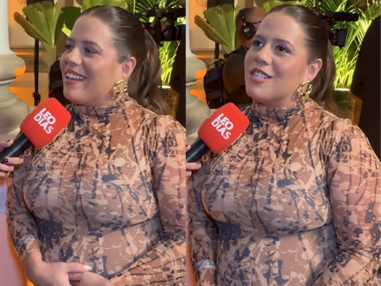 Tati Machado revela como descobriu a gravidez: “Dormia enquanto almoçava”