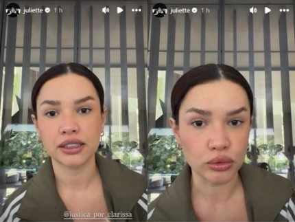 Juliette cobra punição ao ódio contra mulheres ao citar júri do caso de amiga