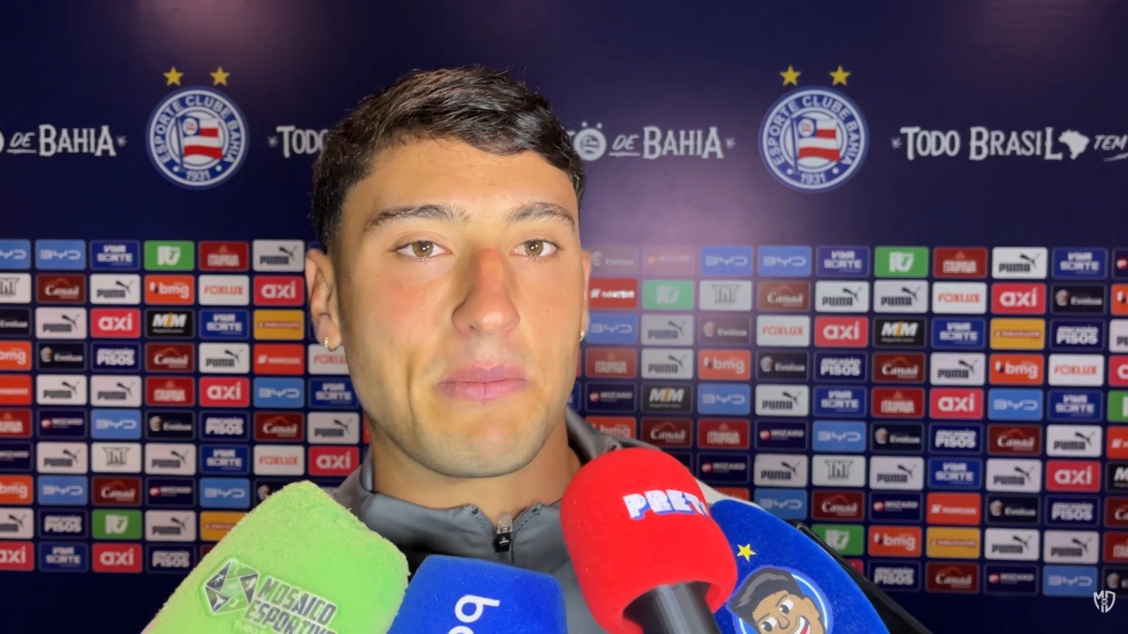Atacante do Bahia abre o jogo após ter dois gols anulados contra Corinthians: "sensação feia"