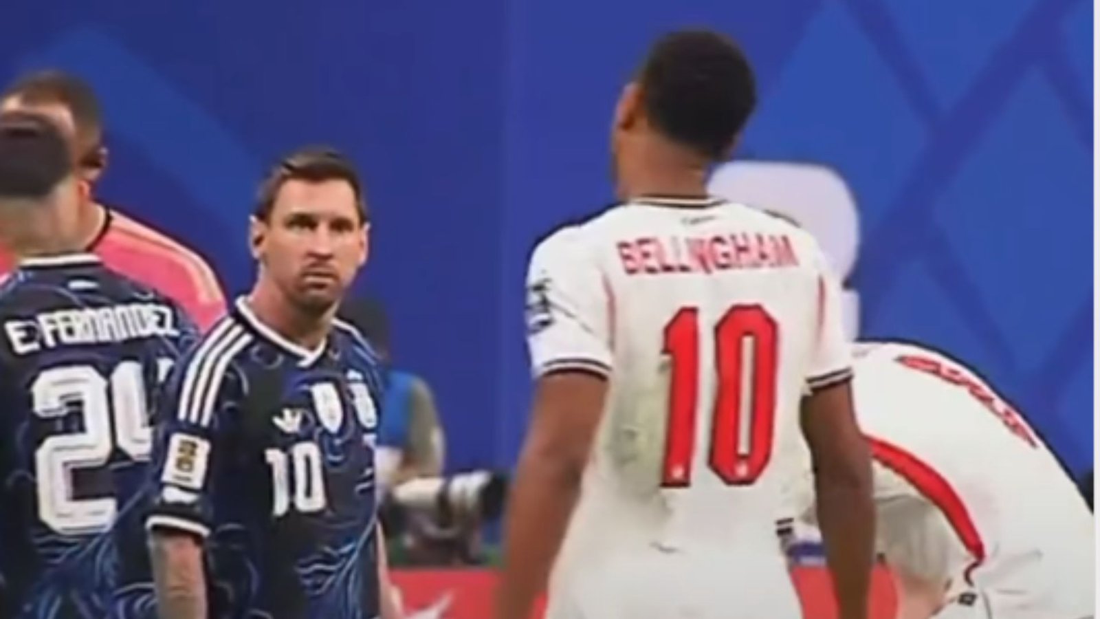 Bellingham explica provocação a Messi e revela gesto inesperado do argentino
