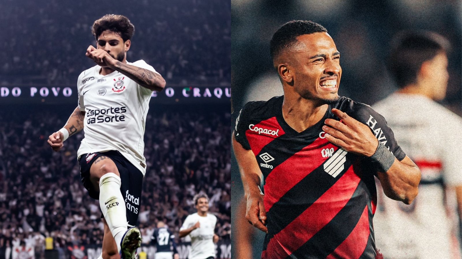 Corinthians x Athletico-PR: onde assistir, arbitragem e prováveis escalações do confronto da 21ª rodada do Brasileirão