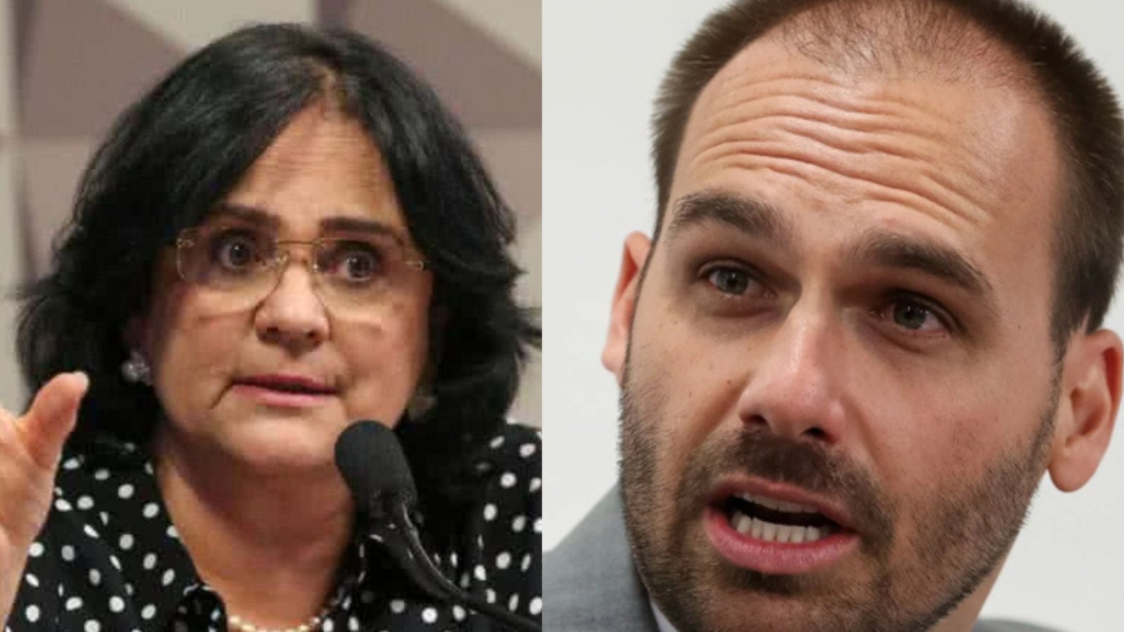 Eduardo Bolsonaro endossa deboche sobre saída de Damares da campanha de Flávio