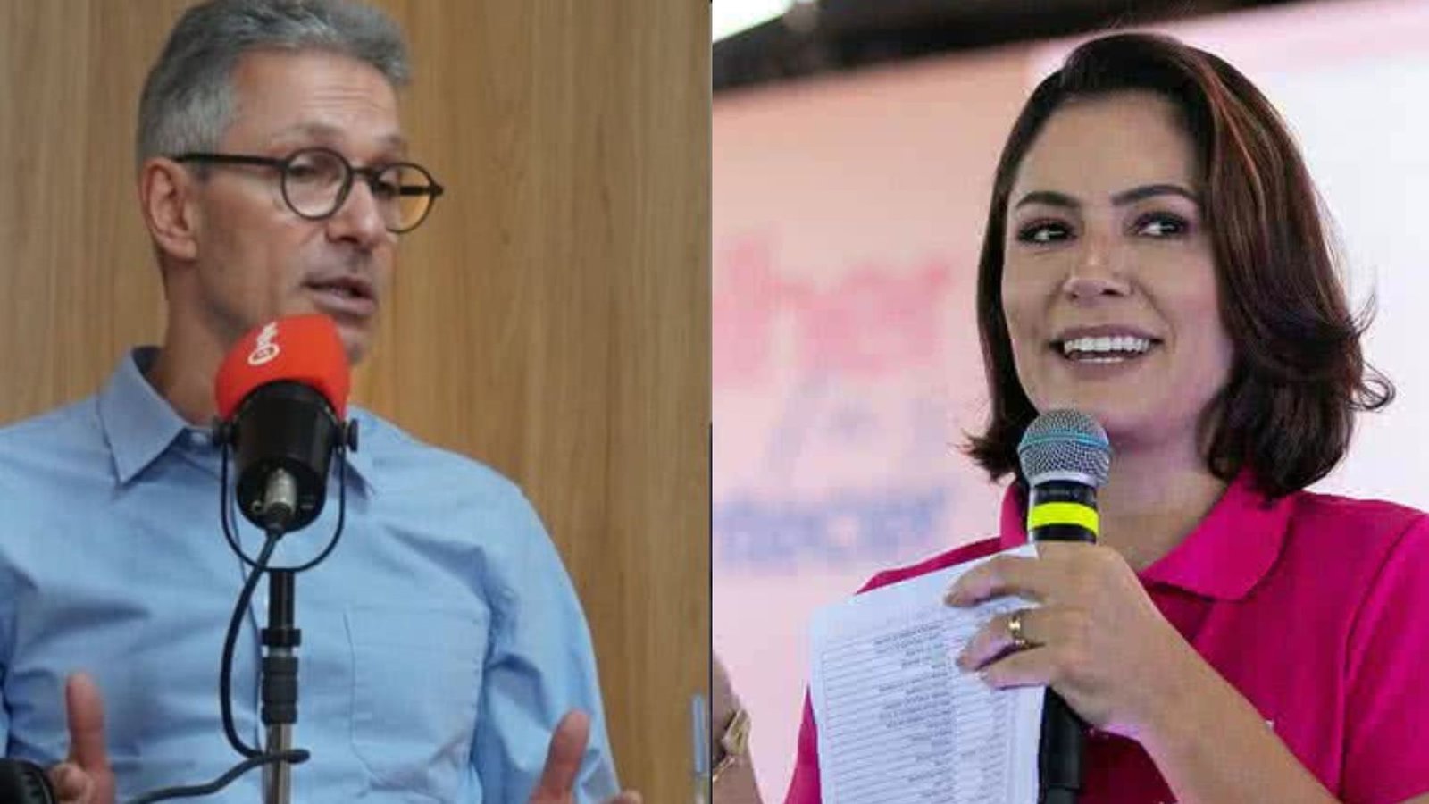 Nova aliança? Zema cogita Michelle Bolsonaro para compor chapa presidencial