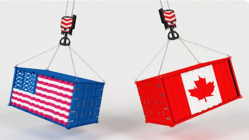 Trump impõe tarifa de 50% sobre produtos do Canadá e ameaça nova guerra comercial