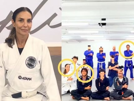 Em clima de família, Ivete Sangalo treina jiu-jítsu ao lado do filho e do ex-marido
