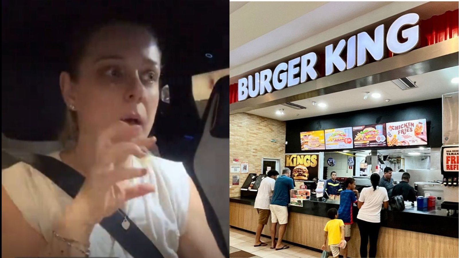 VÍDEO: Mãe denuncia que filho de oito anos foi ameaçado de morte por gerente do Burger King após pedir brinquedo