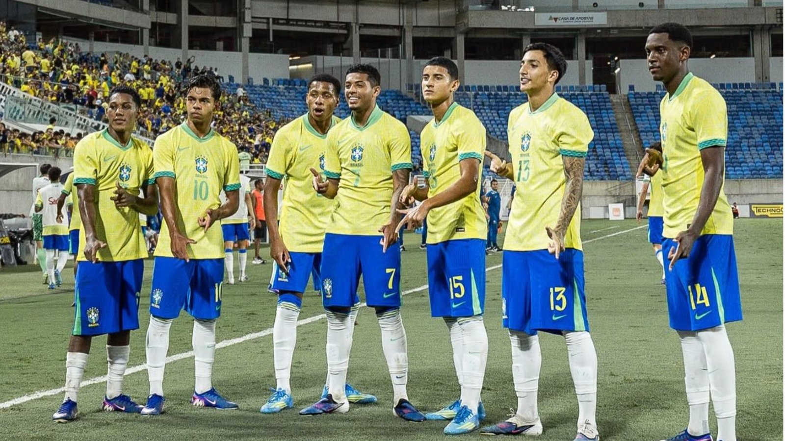 Destaque da base do Bahia é convocado novamente para amistosos da Seleção Brasileira