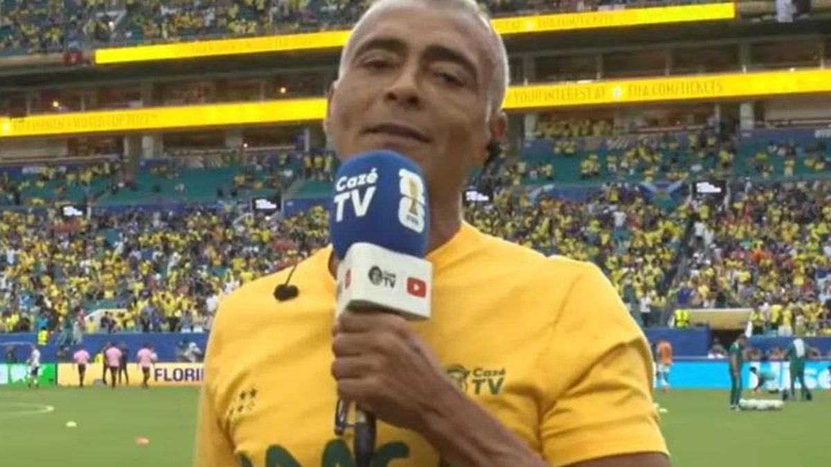 Romário tenta barrar bloqueio de dinheiro da CazéTV por dívida de R$ 32 milhões